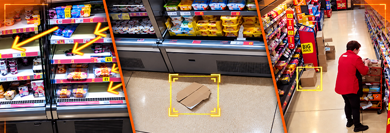 SAI One floor hazard and chilled door alerts with next best actions