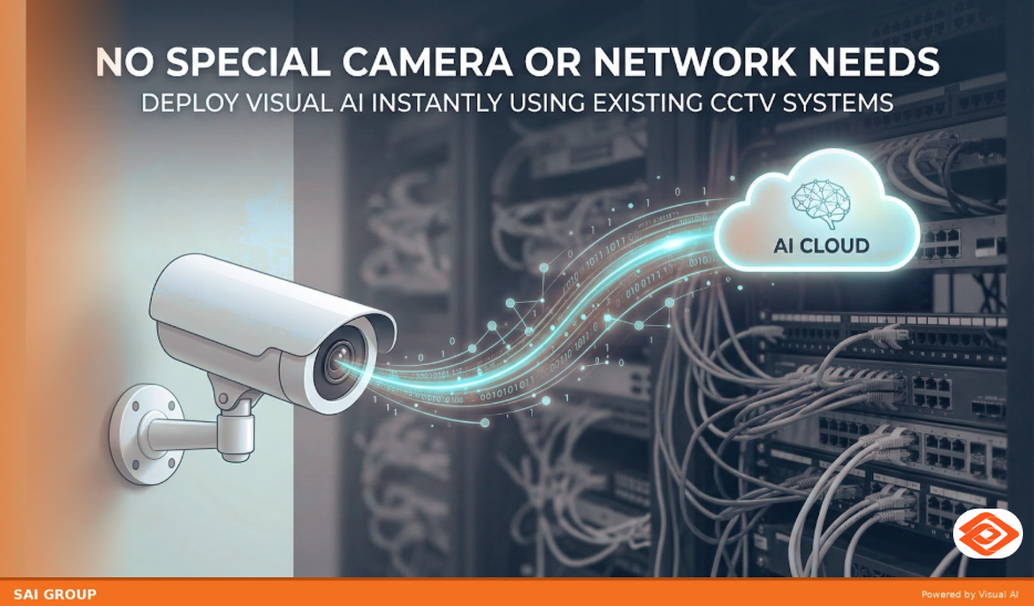 Blurred faces in public setting